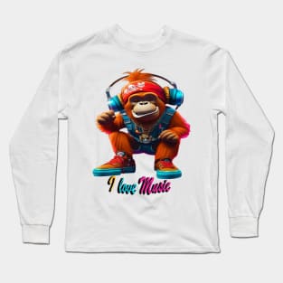 Cute Orangutans Long Sleeve T-Shirt